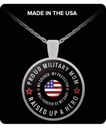 ​Proud Military Mom Necklace
