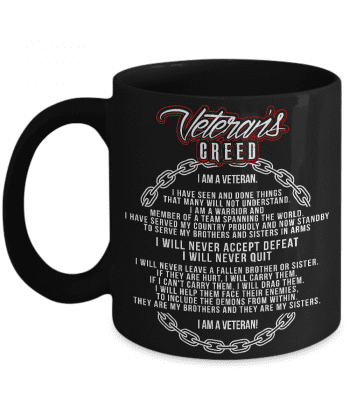 Veteran's Creed Mug